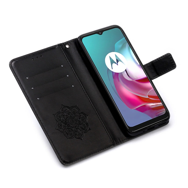 For Motorola Moto G30 / G10 / G10 Power Dream Catcher Printing Horizontal Flip Leather Case with Holder & Card Slots & Wallet & Lanyard
