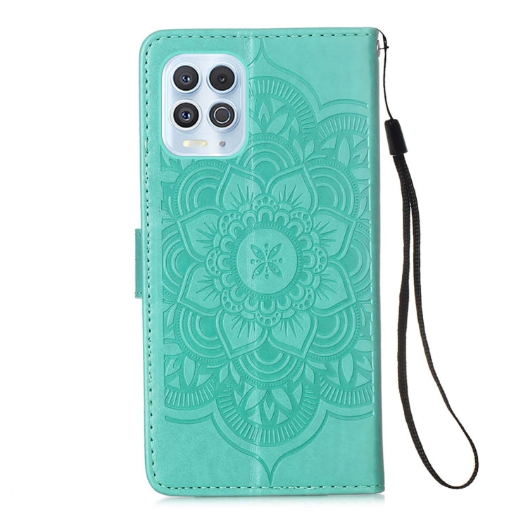 For Motorola Moto G100 / Edge S Dream Catcher Printing Horizontal Flip Leather Case with Holder & Card Slots & Wallet & Lanyard