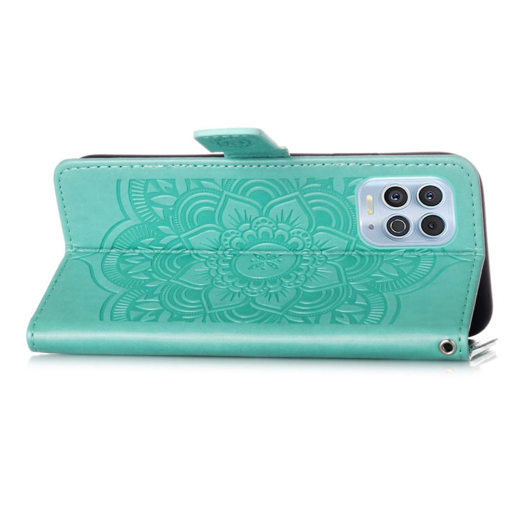 For Motorola Moto G100 / Edge S Dream Catcher Printing Horizontal Flip Leather Case with Holder & Card Slots & Wallet & Lanyard
