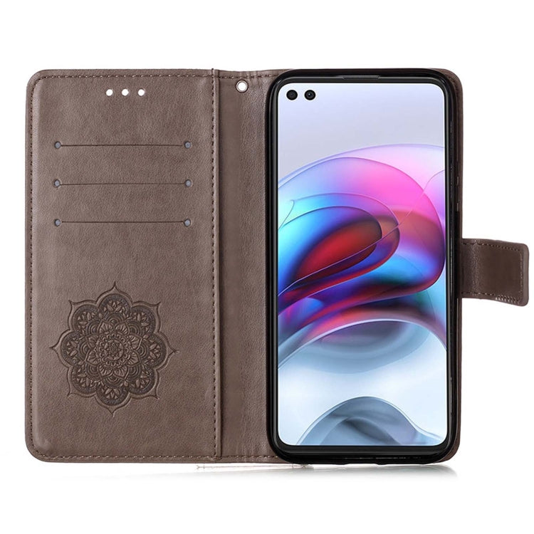 For Motorola Moto G100 / Edge S Dream Catcher Printing Horizontal Flip Leather Case with Holder & Card Slots & Wallet & Lanyard
