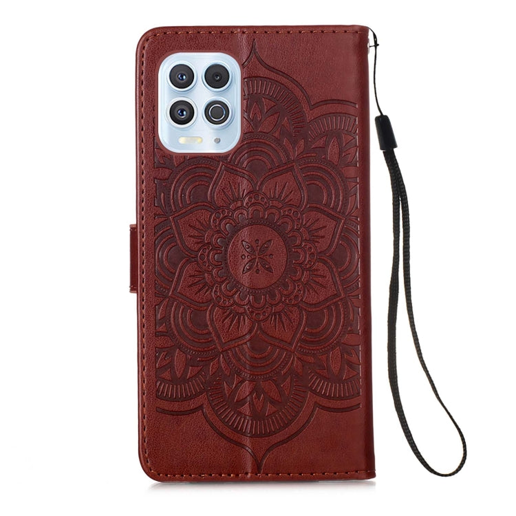 For Motorola Moto G100 / Edge S Dream Catcher Printing Horizontal Flip Leather Case with Holder & Card Slots & Wallet & Lanyard