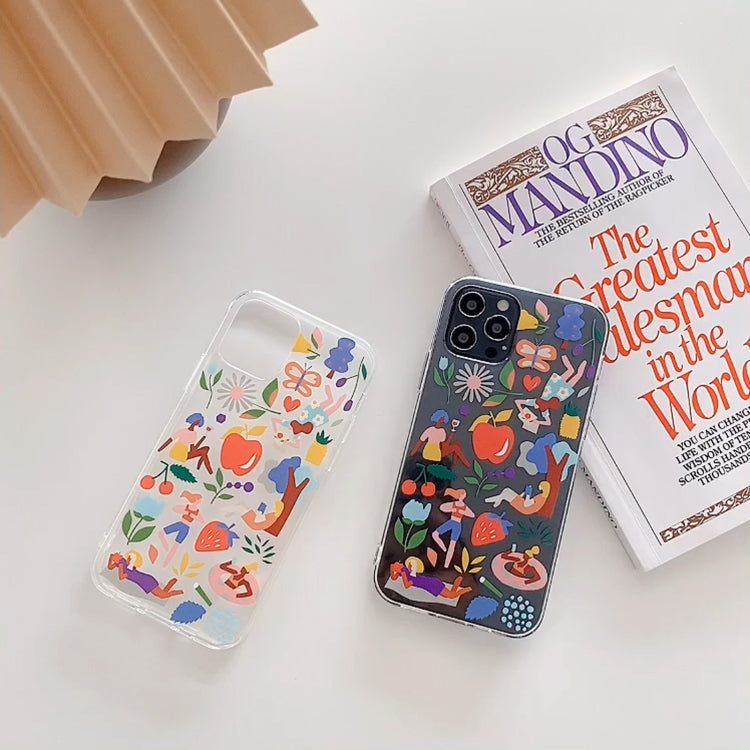 For iPhone 11 Precise Hole Transparent TPU Protective Case