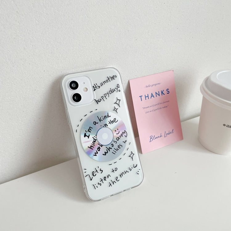 For iPhone 12 Precise Hole Transparent TPU Protective Case