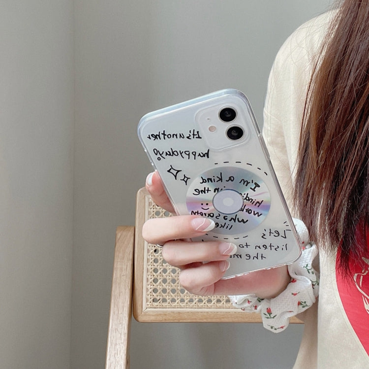 For iPhone 12 Precise Hole Transparent TPU Protective Case