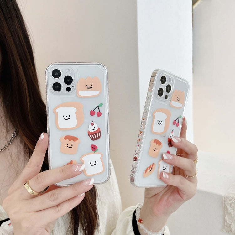 For iPhone 12 Pro Precise Hole Transparent TPU Protective Case