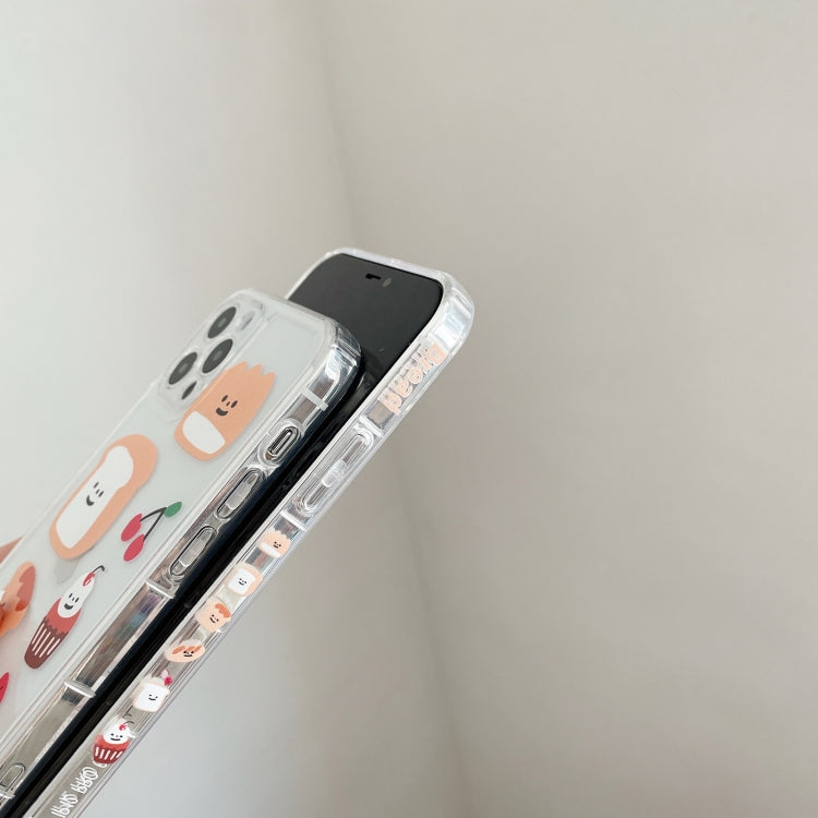 For iPhone 12 Pro Max Precise Hole Transparent TPU Protective Case