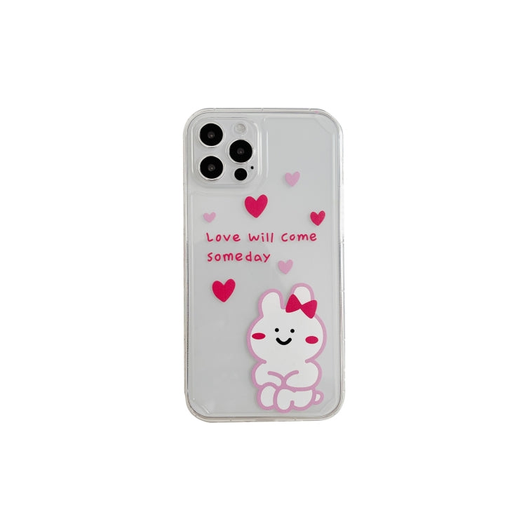 For iPhone 12 Pro Max Precise Hole Transparent TPU Protective Case