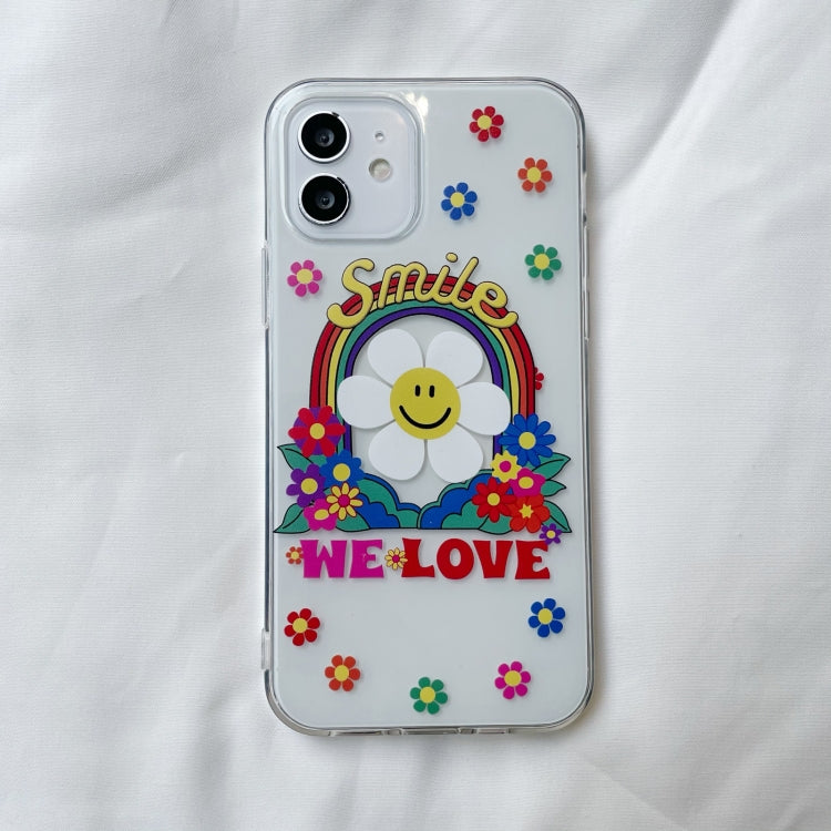 For iPhone 12 Pro Max Precise Hole Transparent TPU Protective Case