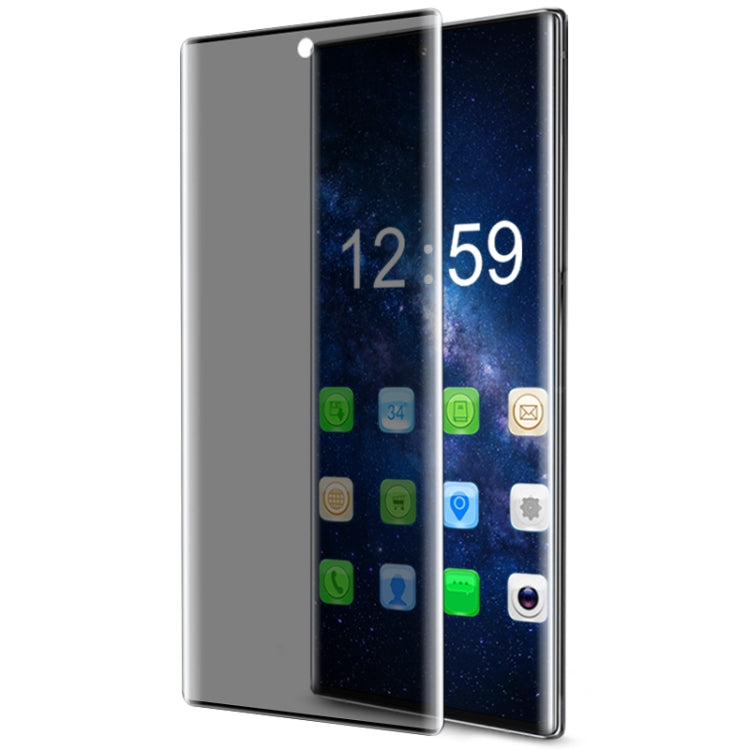 For Galaxy Note10+ IMAK 3D Curved Privacy Anti-glare Tempered Glass Film