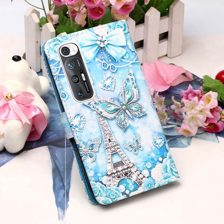 For Xiaomi Mi 10S Colored Drawing Pattern Plain Weave Horizontal Flip Leather Case with Holder & Card Slot & Wallet & Lanyard