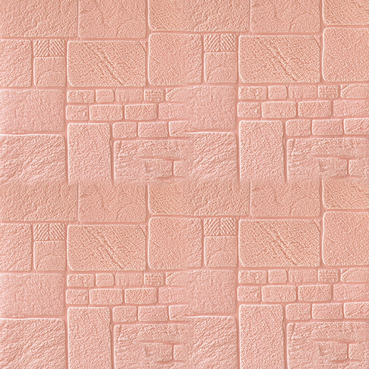 10 PCS Creative 3D Brick Pattern Wall Stickers Wallpaper Decoration, Size: 70 x 70cm
