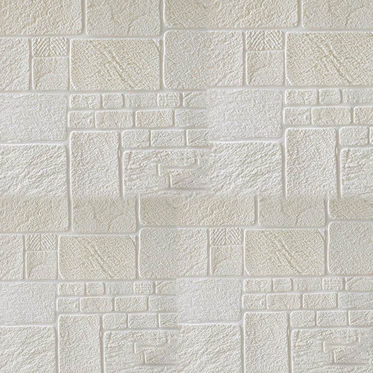 10 PCS Creative 3D Brick Pattern Wall Stickers Wallpaper Decoration, Size: 70 x 70cm