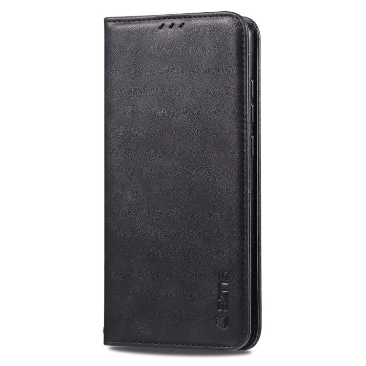 For Huawei P30 AZNS Retro Texture Magnetic Horizontal Flip PU Leather Case with Holder & Card Slots & Photo Frame