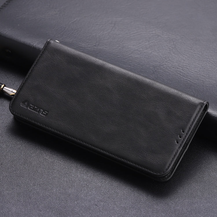 For Huawei P30 AZNS Retro Texture Magnetic Horizontal Flip PU Leather Case with Holder & Card Slots & Photo Frame
