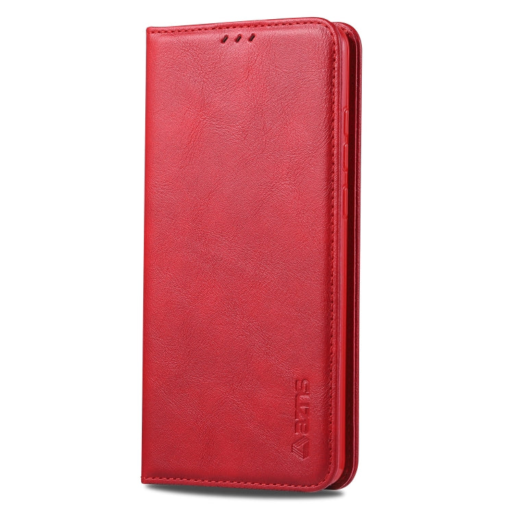 For Huawei P30 AZNS Retro Texture Magnetic Horizontal Flip PU Leather Case with Holder & Card Slots & Photo Frame