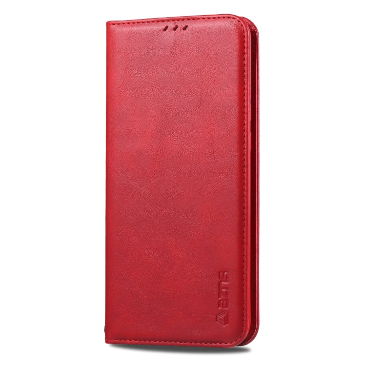 For Huawei P30 Lite / Nova 4e AZNS Retro Texture Magnetic Horizontal Flip PU Leather Case with Holder & Card Slots & Photo Frame