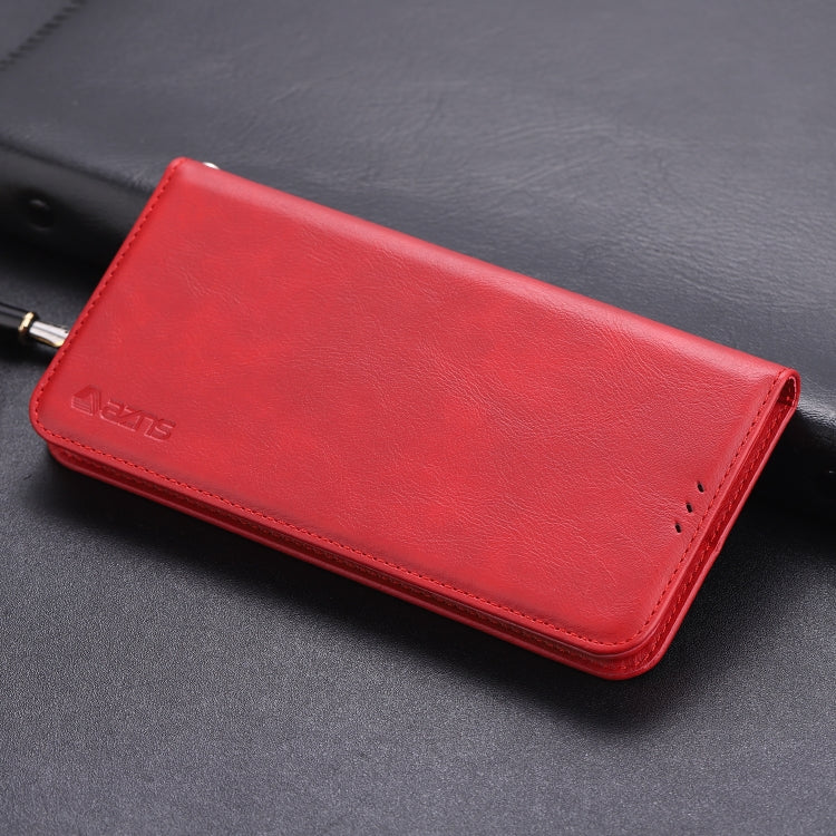 For Huawei P30 Lite / Nova 4e AZNS Retro Texture Magnetic Horizontal Flip PU Leather Case with Holder & Card Slots & Photo Frame