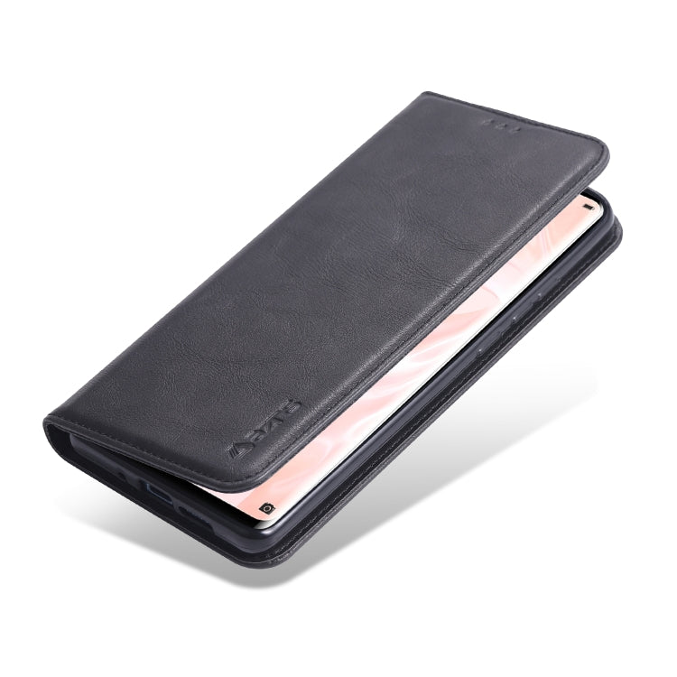 For Huawei P30 Pro AZNS Retro Texture Magnetic Horizontal Flip PU Leather Case with Holder & Card Slots & Photo Frame