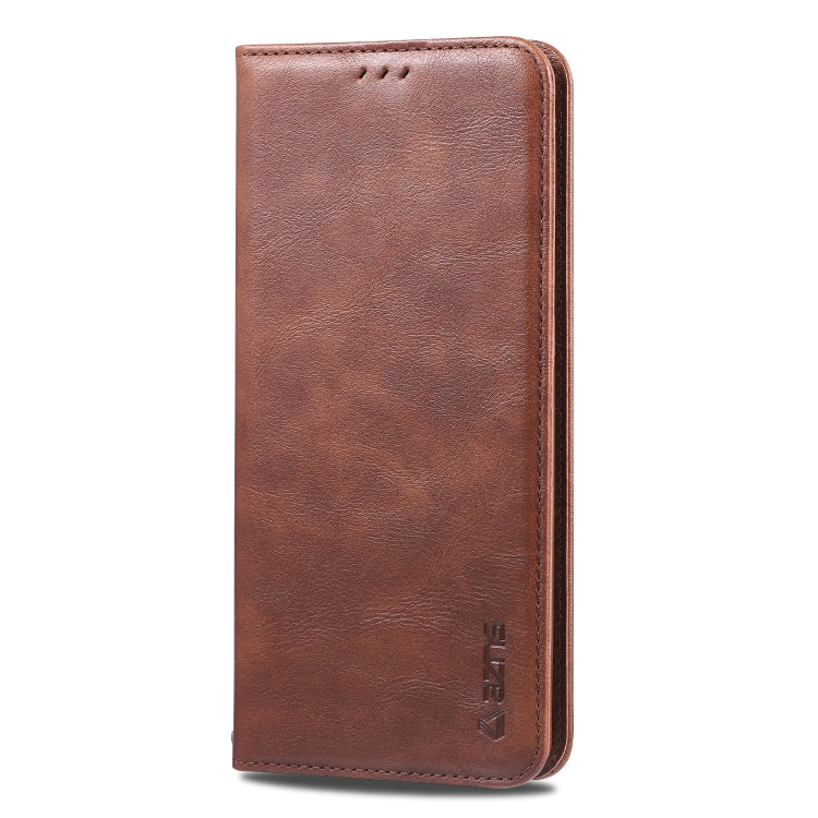 For Huawei P30 Pro AZNS Retro Texture Magnetic Horizontal Flip PU Leather Case with Holder & Card Slots & Photo Frame