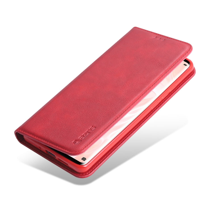 For Huawei P30 Pro AZNS Retro Texture Magnetic Horizontal Flip PU Leather Case with Holder & Card Slots & Photo Frame