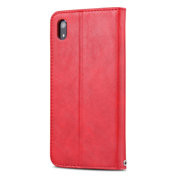 For Huawei Y5 2019 / Enjoy 8S AZNS Retro Texture Magnetic Horizontal Flip PU Leather Case with Holder & Card Slots & Photo Frame