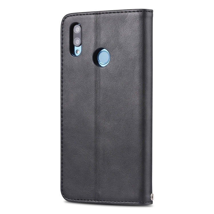 For Huawei Y9 2019 / Enjoy 9 Plus AZNS Retro Texture Magnetic Horizontal Flip PU Leather Case with Holder & Card Slots & Photo Frame