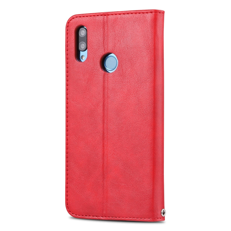 For Huawei Y9 2019 / Enjoy 9 Plus AZNS Retro Texture Magnetic Horizontal Flip PU Leather Case with Holder & Card Slots & Photo Frame