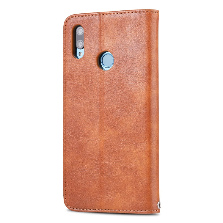 For Huawei Y9 2019 / Enjoy 9 Plus AZNS Retro Texture Magnetic Horizontal Flip PU Leather Case with Holder & Card Slots & Photo Frame
