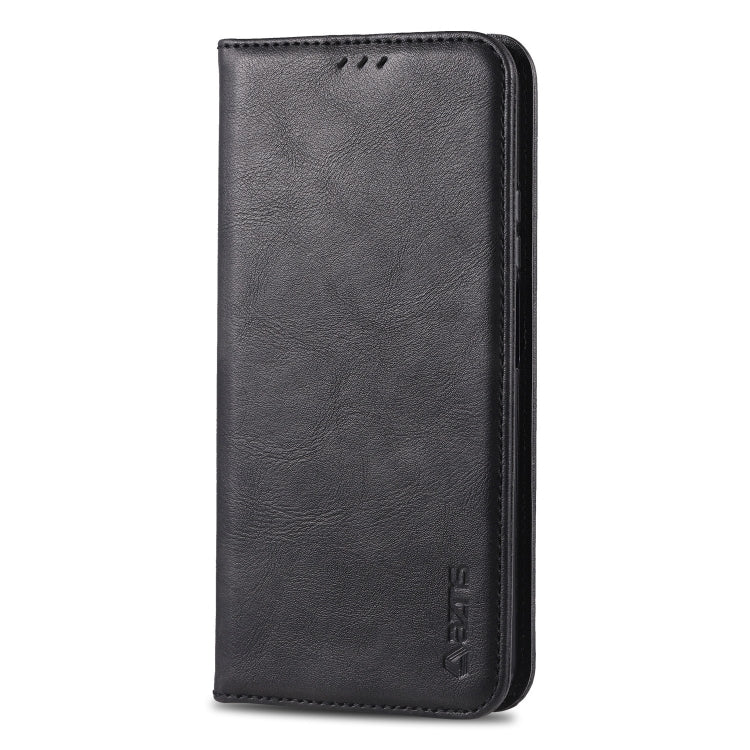 For Huawei Honor 20 AZNS Retro Texture Magnetic Horizontal Flip PU Leather Case with Holder & Card Slots & Photo Frame