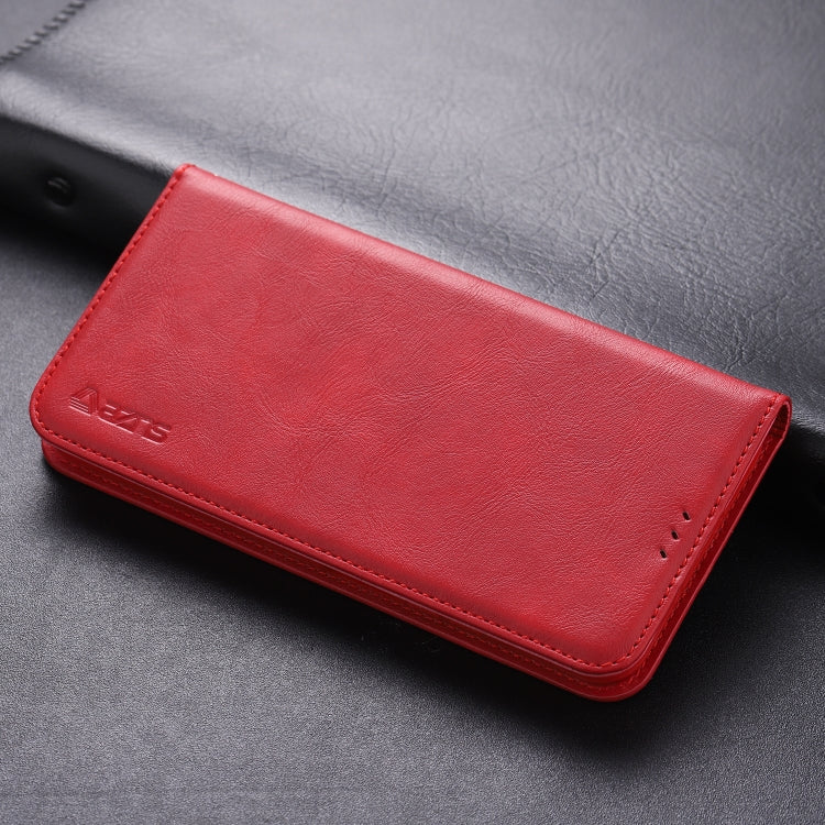 For Huawei Honor 20 AZNS Retro Texture Magnetic Horizontal Flip PU Leather Case with Holder & Card Slots & Photo Frame
