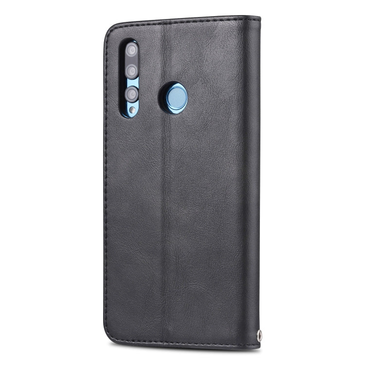 For Huawei P Smart Plus 2019 AZNS Retro Texture Magnetic Horizontal Flip PU Leather Case with Holder & Card Slots & Photo Frame