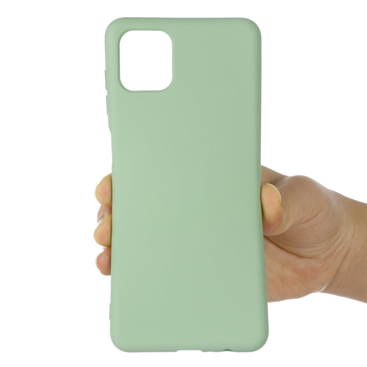For Motorola Moto G100 / Edge S Solid Color Liquid Silicone Dropproof Full Coverage Protective Case