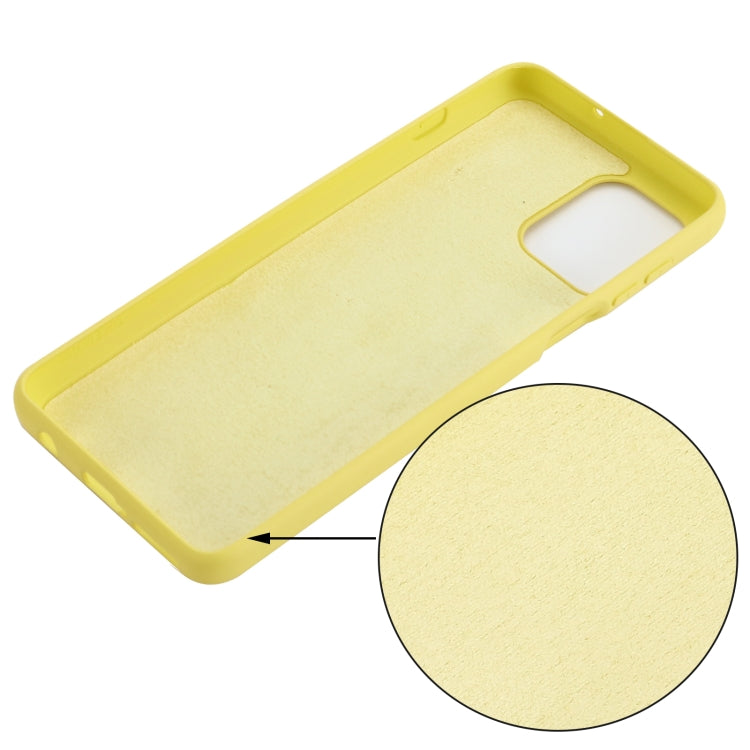 For Motorola Moto G100 / Edge S Solid Color Liquid Silicone Dropproof Full Coverage Protective Case