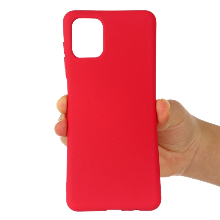 For Motorola Moto G100 / Edge S Solid Color Liquid Silicone Dropproof Full Coverage Protective Case