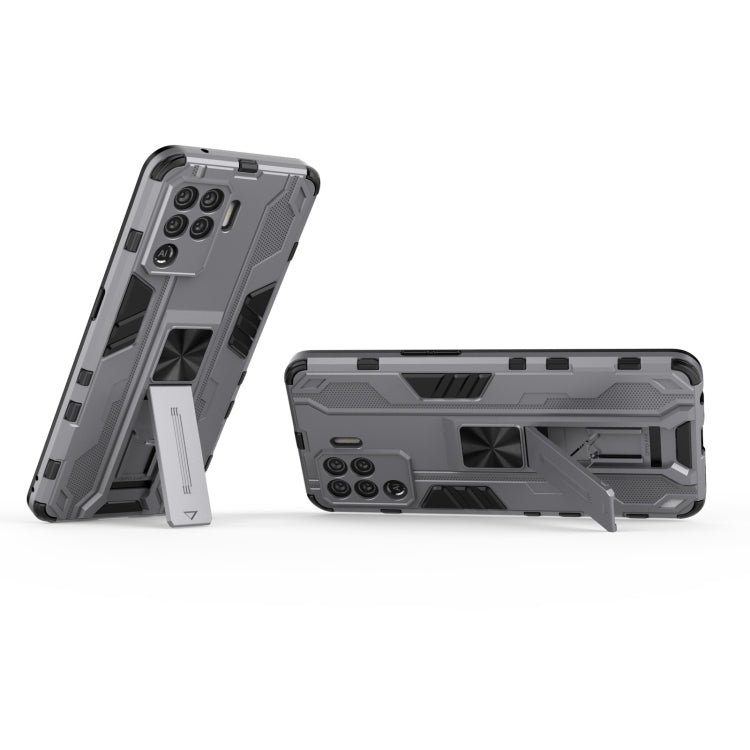 For OPPO A94 Supersonic PC + TPU Shock-proof Protective Case with Holder