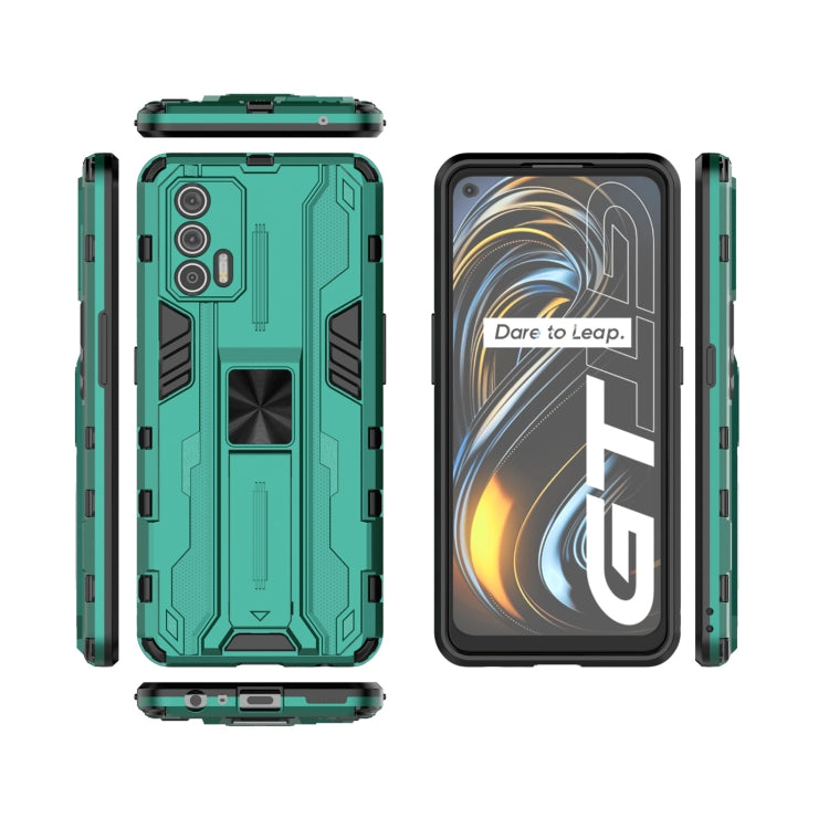 For OPPO Realme GT Supersonic PC + TPU Shock-proof Protective Case with Holder