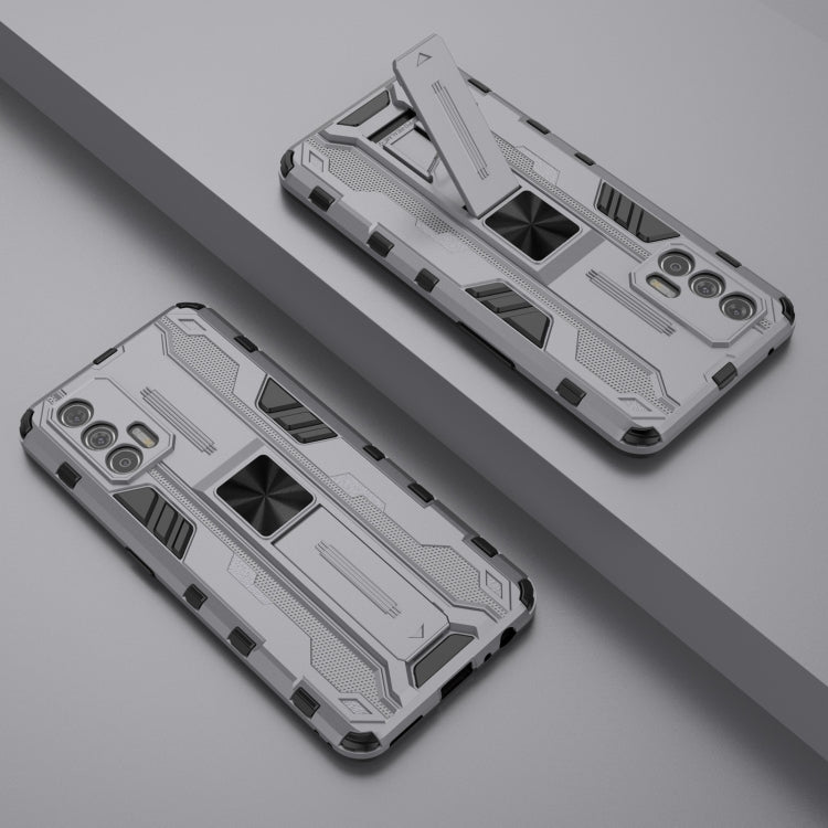 For OPPO Realme GT Supersonic PC + TPU Shock-proof Protective Case with Holder