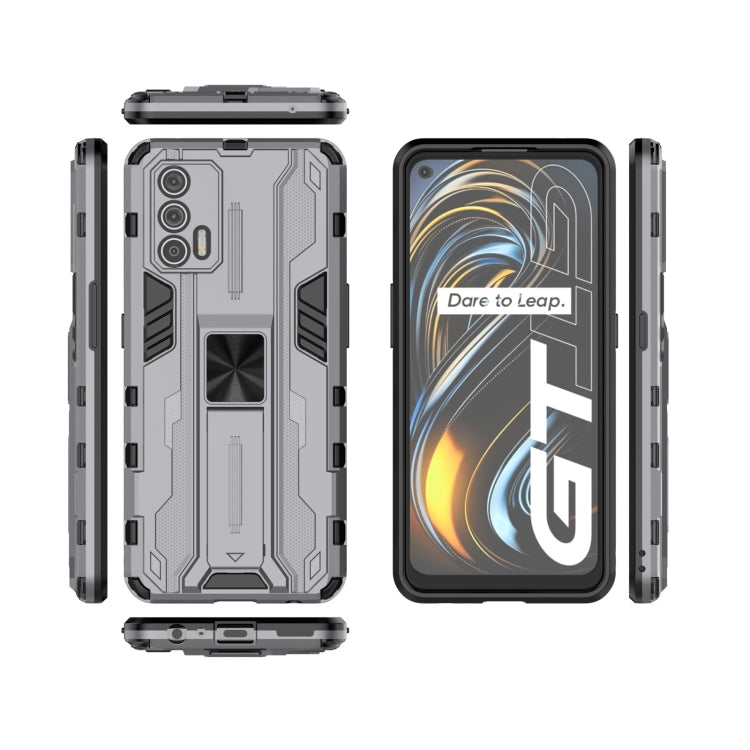 For OPPO Realme GT Supersonic PC + TPU Shock-proof Protective Case with Holder