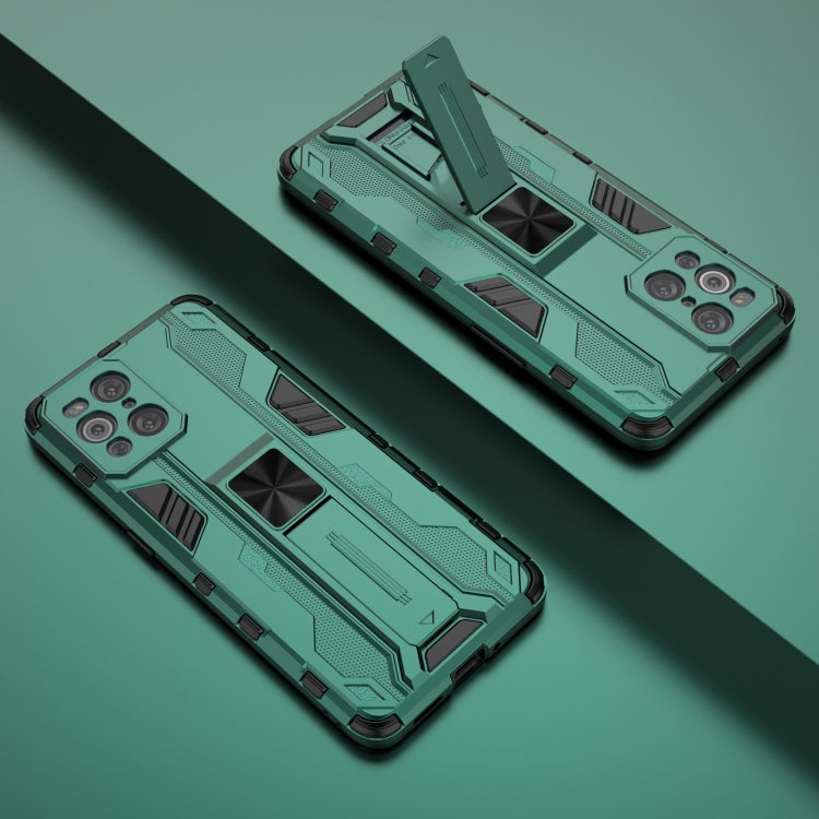 For OPPO Find X3 Supersonic PC + TPU Shock-proof Protective Case with Holder