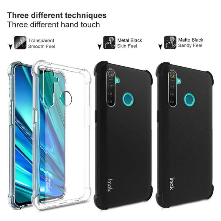 For OPPO Realme 5 Pro Four Corners Anti-Fall All-Inclusive Shockproof Airbag TPU Protective Case