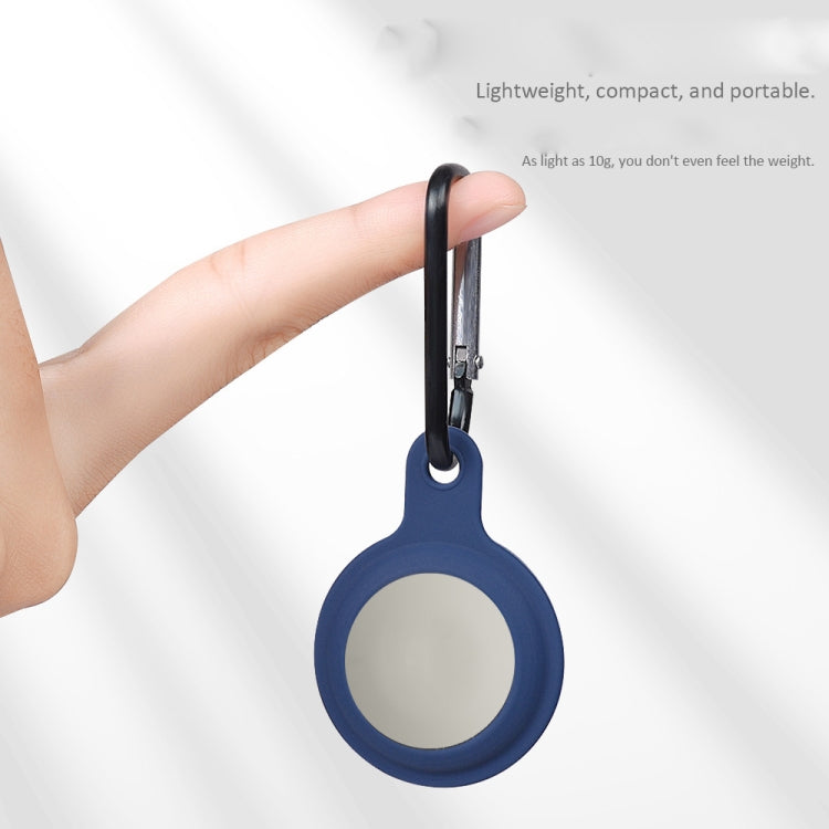 Shockproof Anti-scratch Silicone Soft Case with Keychain Ring For AirTag