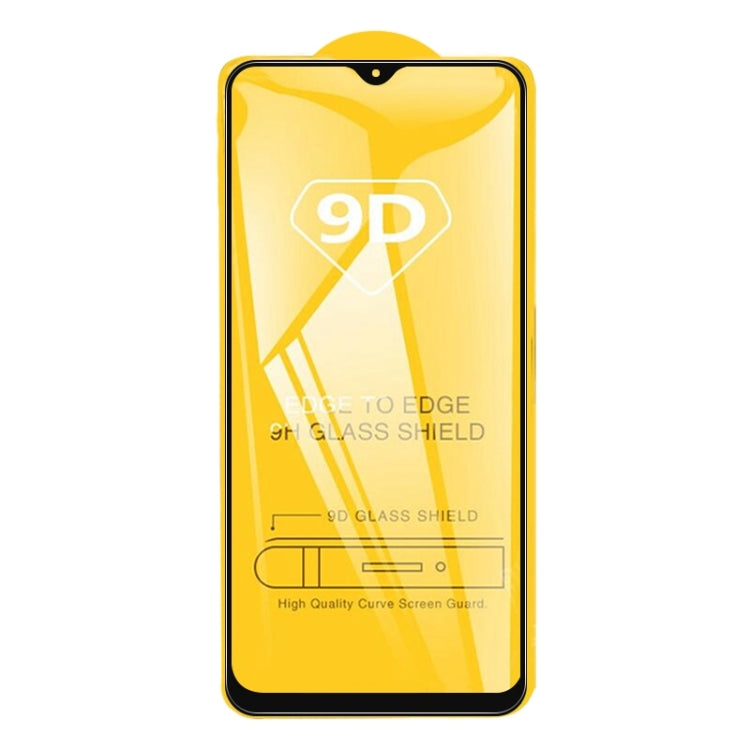 For Xiaomi Poco M2 Reloaded 25 PCS 9D Full Glue Full Screen Tempered Glass Film