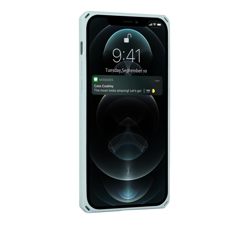 For iPhone 12 / 12 Pro Armor Shockproof TPU + PC Hard Case with Card Slot Holder