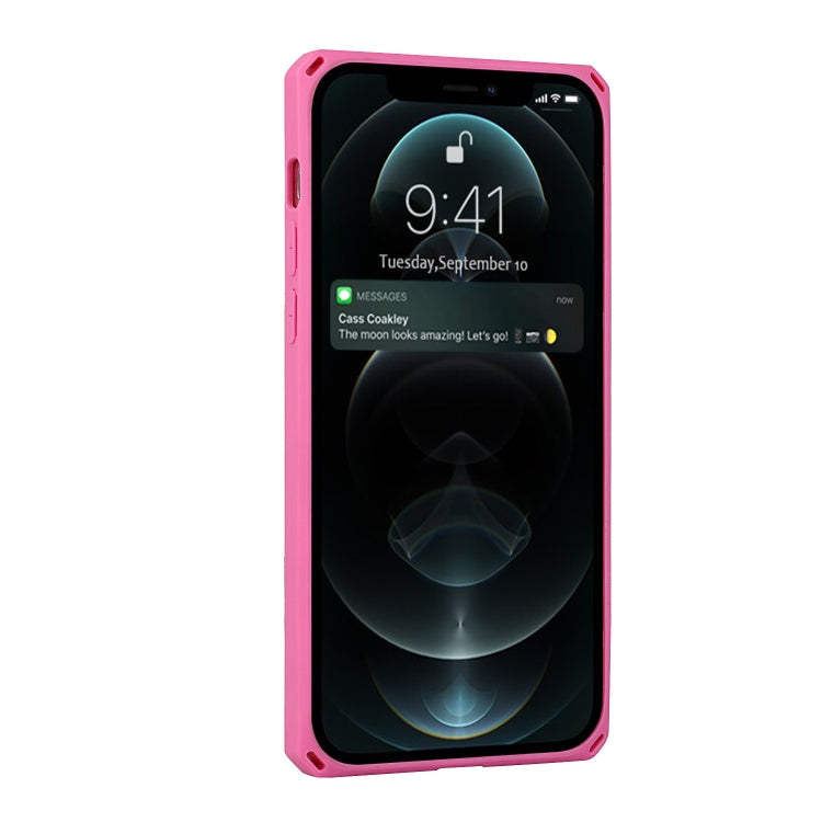 For iPhone 12 Pro Max Armor Shockproof TPU + PC Hard Case with Card Slot Holder