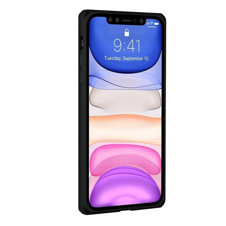 For iPhone 11 Armor Shockproof TPU + PC Hard Case with Card Slot Holder