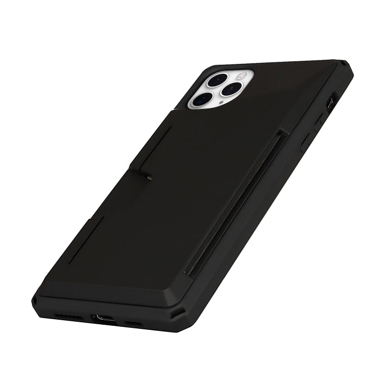 For iPhone 11 Pro Armor Shockproof TPU + PC Hard Case with Card Slot Holder