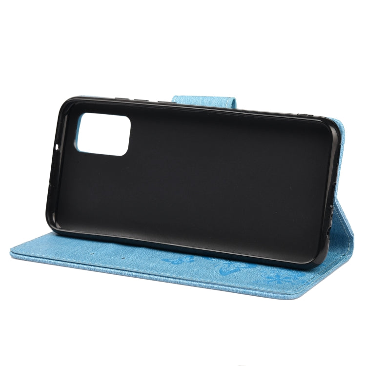 For Samsung Galaxy A32 5G Butterflies Embossing Horizontal Flip Leather Case with Holder & Card Slots & Wallet