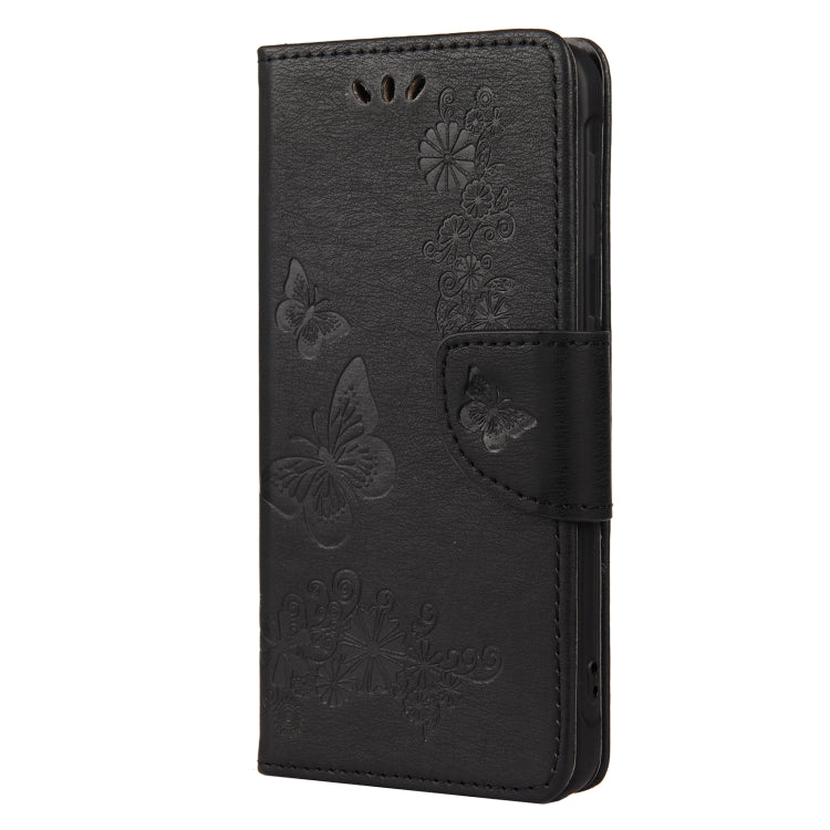 For Samsung Galaxy Xcover 5 Butterflies Embossing Horizontal Flip Leather Case with Holder & Card Slots & Wallet
