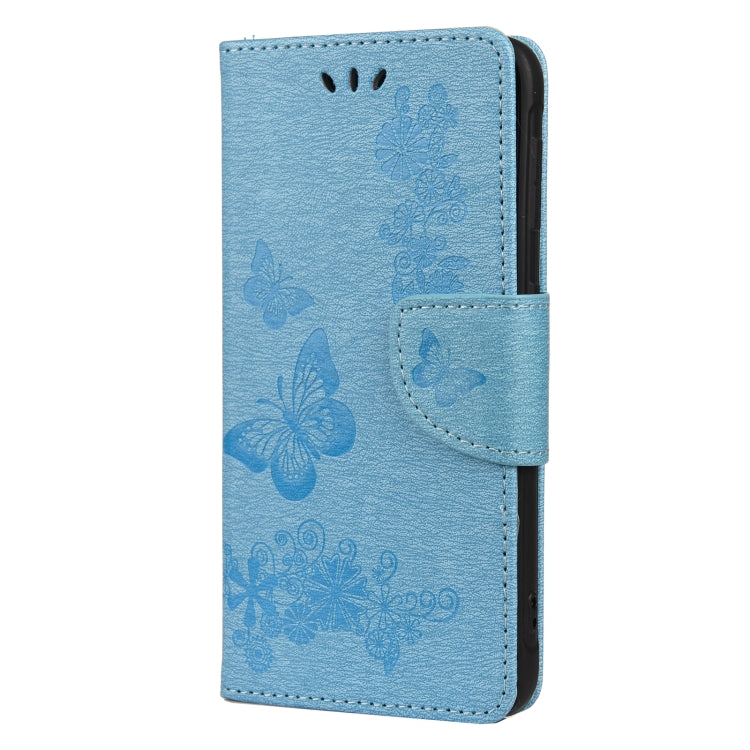For Samsung Galaxy Xcover 5 Butterflies Embossing Horizontal Flip Leather Case with Holder & Card Slots & Wallet