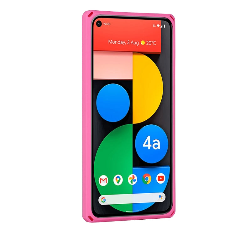 For Google Pixel 4a 5G Armor Shockproof TPU + PC Hard Case with Card Slot Holder